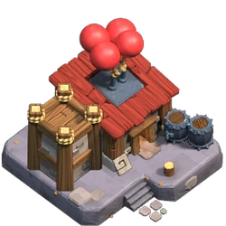 スケルトンバレルの兵舎