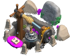 マウンテンゴーレムの発掘場