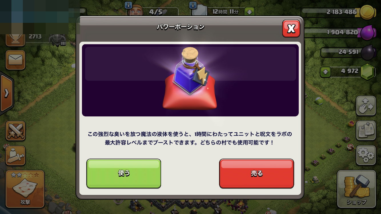 パワーポーション