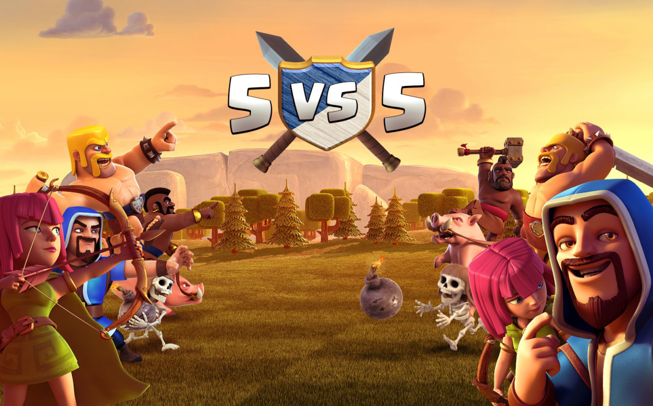 5 vs 5のクラン対戦がもうすぐリリース!